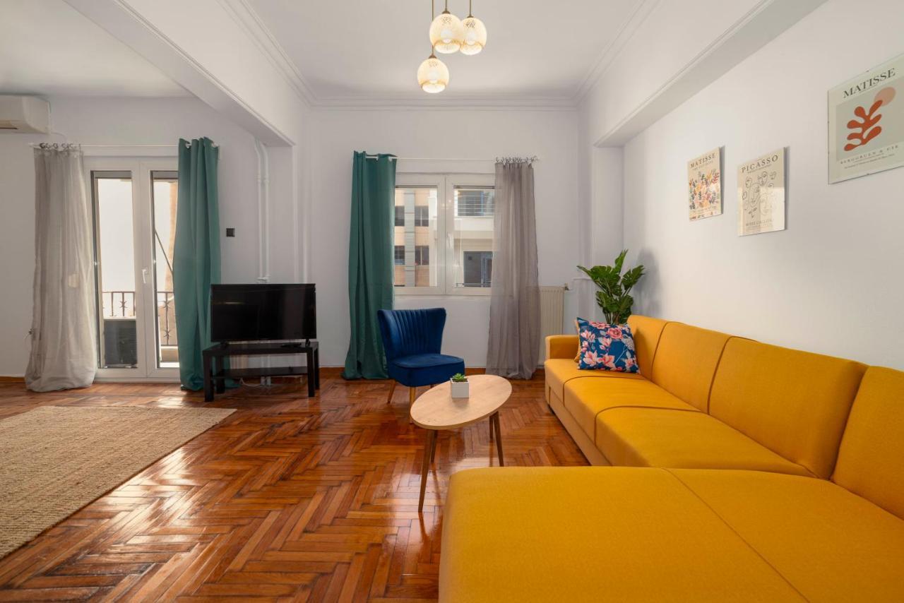 Spacious 2Bd Apartment Next To Athens Archeological Museum Eksteriør billede